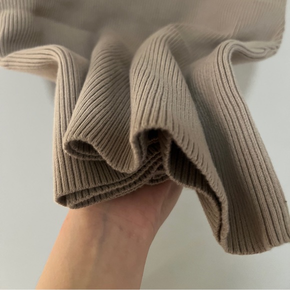 SLY One Shoulder Ribbed Knit Mini Dress - Picture 4 of 6